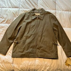 REM Garson Leather Jacket - XXL - Brown NWT